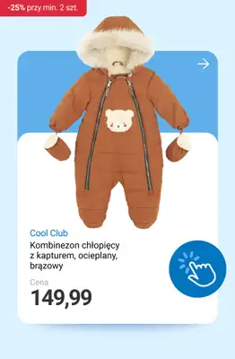 Smyk - gazetka promocyjna Ubrania i buty: -25% przy zakupie min. 2 produktów od środy 29.10 do poniedziałku 03.11 - strona 9 Smyk - gazetka promocyjna Ubrania i buty: -25% przy zakupie min. 2 produktów od środy 29.10 do poniedziałku 03.11 - strona 9