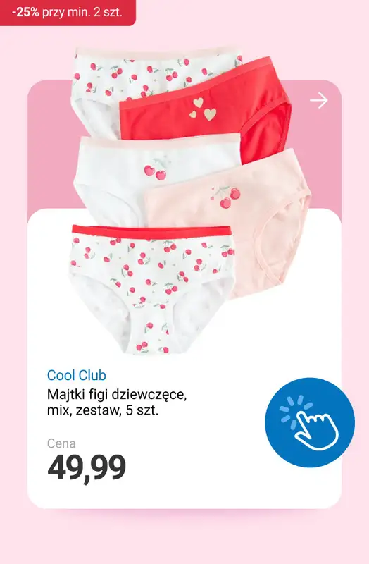 Smyk - gazetka promocyjna Ubrania i buty: -25% przy zakupie min. 2 produktów od środy 29.10 do poniedziałku 03.11 - strona 10