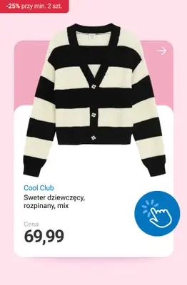 Smyk - gazetka promocyjna Ubrania i buty: -25% przy zakupie min. 2 produktów od środy 29.10 do poniedziałku 03.11 - strona 19 Smyk - gazetka promocyjna Ubrania i buty: -25% przy zakupie min. 2 produktów od środy 29.10 do poniedziałku 03.11 - strona 19