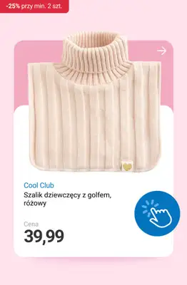 Smyk - gazetka promocyjna Ubrania i buty: -25% przy zakupie min. 2 produktów od środy 29.10 do poniedziałku 03.11 - strona 7 Smyk - gazetka promocyjna Ubrania i buty: -25% przy zakupie min. 2 produktów od środy 29.10 do poniedziałku 03.11 - strona 7