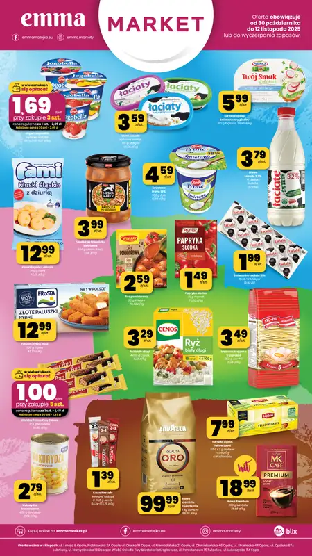 emma MARKET - gazetka promocyjna Plakaty promocyjne od czwartku 30.10 do środy 12.11 - strona 4