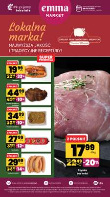 emma MARKET - gazetka promocyjna Plakat promocyjny od czwartku 06.11 do środy 12.11