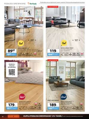 Komfort - gazetka promocyjna Gazetka od środy 29.10 do wtorku 02.12 - strona 20