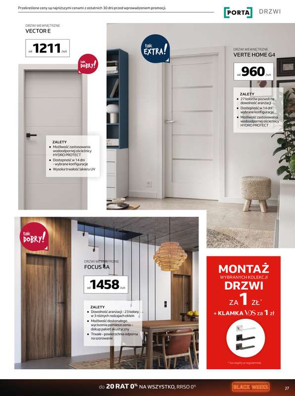 Komfort - gazetka promocyjna Gazetka od środy 29.10 do wtorku 02.12 - strona 27