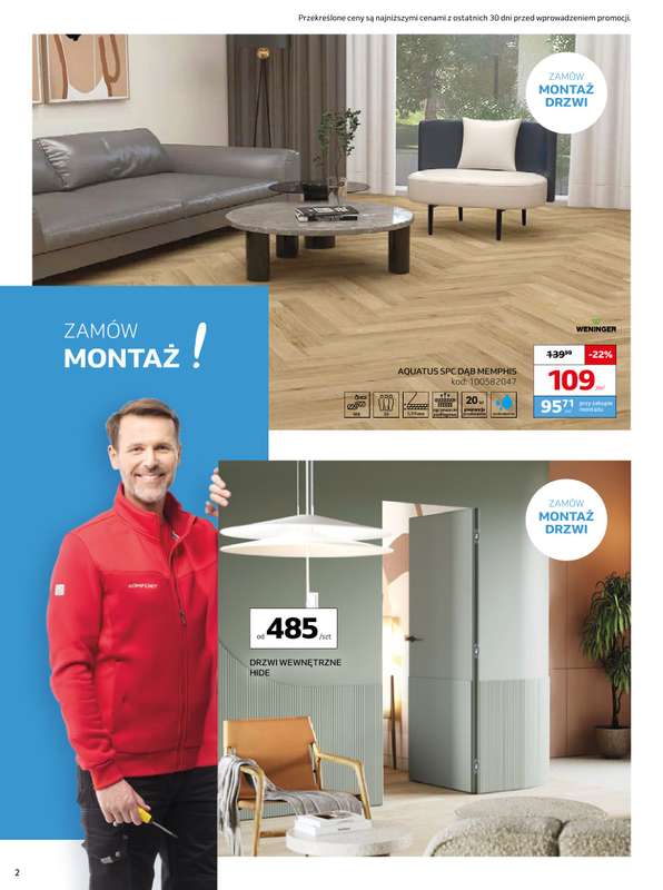 Komfort - gazetka promocyjna Gazetka od środy 29.10 do wtorku 02.12 - strona 2