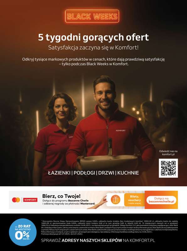 Komfort - gazetka promocyjna Gazetka od środy 29.10 do wtorku 02.12 - strona 40