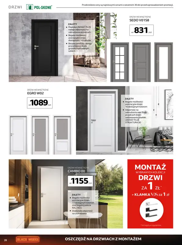 Komfort - gazetka promocyjna Gazetka od środy 29.10 do wtorku 02.12 - strona 28