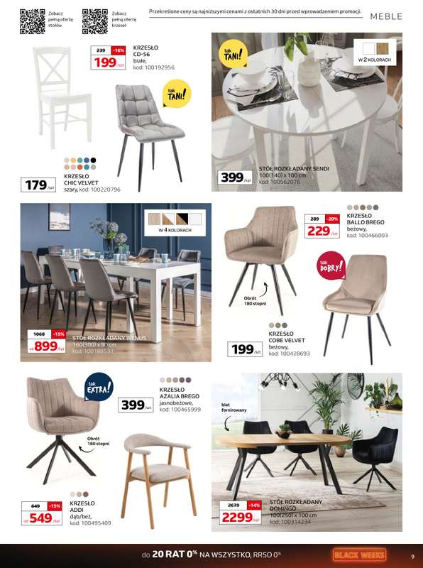 Komfort - gazetka promocyjna Gazetka od środy 29.10 do wtorku 02.12 - strona 9 Komfort - gazetka promocyjna Gazetka od środy 29.10 do wtorku 02.12 - strona 9