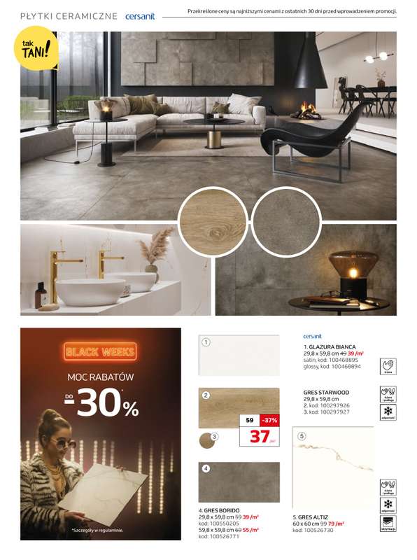 Komfort - gazetka promocyjna Gazetka od środy 29.10 do wtorku 02.12 - strona 30