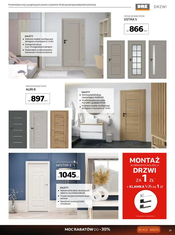 Komfort - gazetka promocyjna Gazetka od środy 29.10 do wtorku 02.12 - strona 29