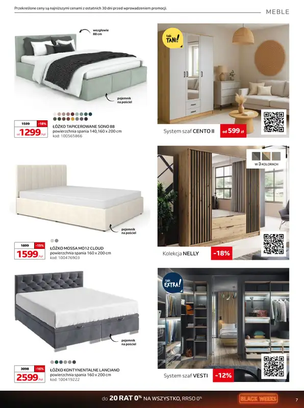 Komfort - gazetka promocyjna Gazetka od środy 29.10 do wtorku 02.12 - strona 7