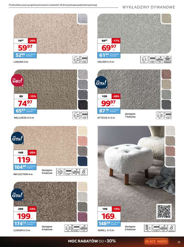 Komfort - gazetka promocyjna Gazetka od środy 29.10 do wtorku 02.12 - strona 25