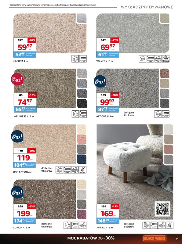 Komfort - gazetka promocyjna Gazetka od środy 29.10 do wtorku 02.12 - strona 25
