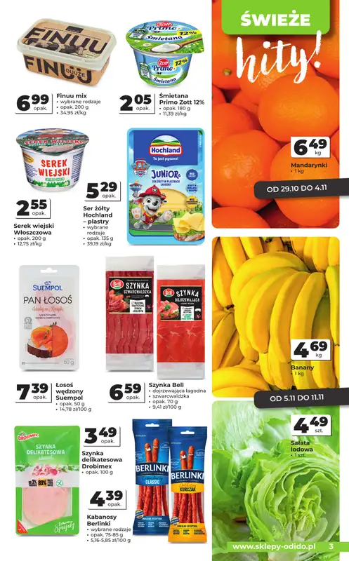 Odido - gazetka promocyjna Gazetka od środy 29.10 do wtorku 11.11 - strona 3