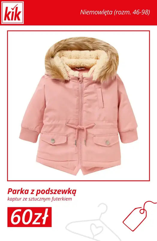 KiK - gazetka promocyjna Ciepłe kurtki dla całej rodziny od środy 29.10  - strona 6