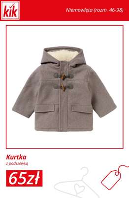 KiK - gazetka promocyjna Ciepłe kurtki dla całej rodziny od środy 29.10  - strona 15