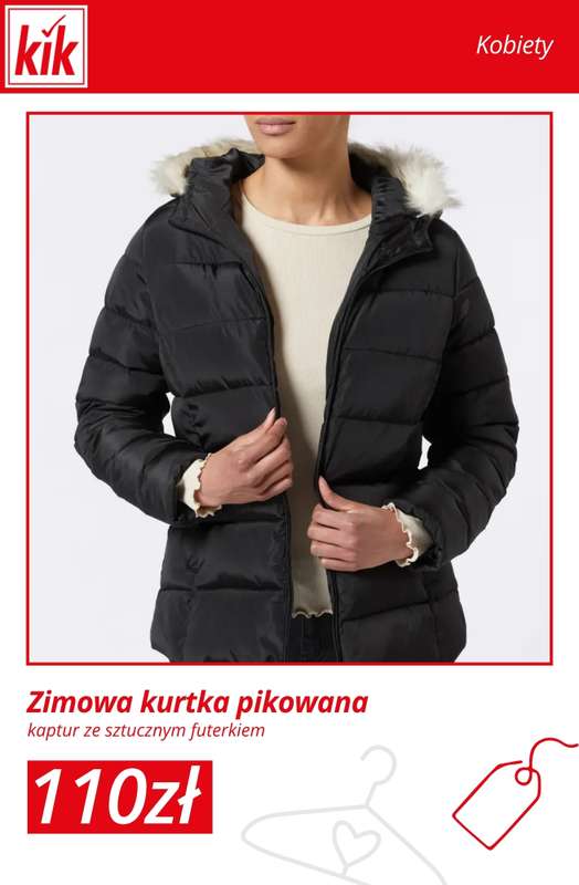 KiK - gazetka promocyjna Ciepłe kurtki dla całej rodziny od środy 29.10  - strona 3