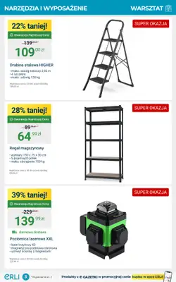 Erli - gazetka promocyjna Wielka promocja: warsztat i ogród! od czwartku 30.10 do niedzieli 02.11 - strona 3 Erli - gazetka promocyjna Wielka promocja: warsztat i ogród! od czwartku 30.10 do niedzieli 02.11 - strona 3