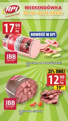 API Market - gazetka promocyjna Weekendówka od czwartku 30.10 do niedzieli 02.11 - strona 2 API Market - gazetka promocyjna Weekendówka od czwartku 30.10 do niedzieli 02.11 - strona 2