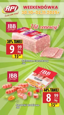 API Market - gazetka promocyjna Weekendówka od czwartku 30.10 do niedzieli 02.11 API Market - gazetka promocyjna Weekendówka od czwartku 30.10 do niedzieli 02.11