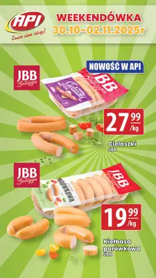 API Market - gazetka promocyjna Weekendówka od czwartku 30.10 do niedzieli 02.11 - strona 3 API Market - gazetka promocyjna Weekendówka od czwartku 30.10 do niedzieli 02.11 - strona 3