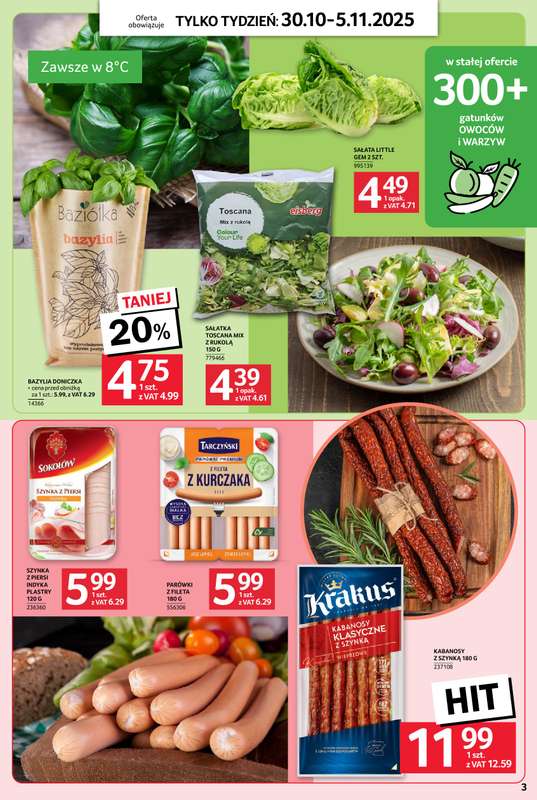 Selgros - gazetka promocyjna Jeszcze wi臋cej super promocji! od czwartku 30.10 do 艣rody 05.11 - strona 3 Selgros - gazetka promocyjna Jeszcze wi臋cej super promocji! od czwartku 30.10 do 艣rody 05.11 - strona 3