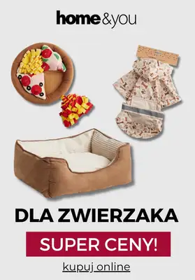 home&you - gazetka promocyjna Produkty dla zwierzaka w SUPER cenach! od środy 29.10 do czwartku 06.11 home&you - gazetka promocyjna Produkty dla zwierzaka w SUPER cenach! od środy 29.10 do czwartku 06.11