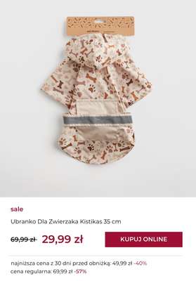 Ubranko Dla Zwierzaka Kistikas 35 cm