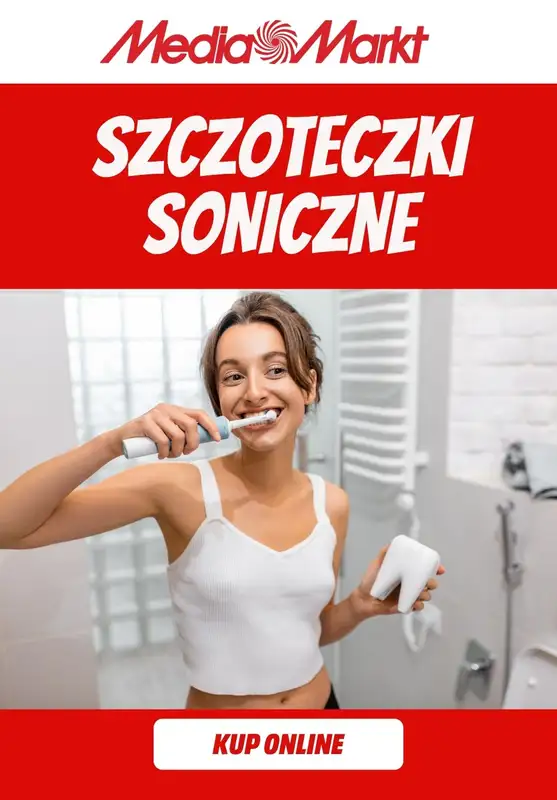 Media Markt - gazetka promocyjna Szczoteczki soniczne już od 149,99 zł od środy 29.10 do wtorku 11.11