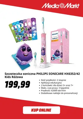 Media Markt - gazetka promocyjna Szczoteczki soniczne już od 149,99 zł od środy 29.10 do wtorku 11.11 - strona 3 Media Markt - gazetka promocyjna Szczoteczki soniczne już od 149,99 zł od środy 29.10 do wtorku 11.11 - strona 3