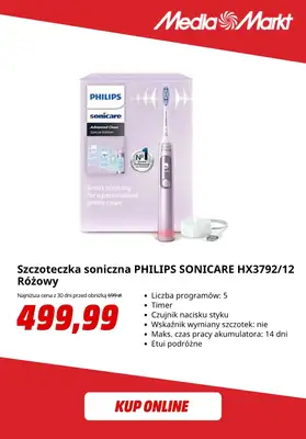 Media Markt - gazetka promocyjna Szczoteczki soniczne już od 149,99 zł od środy 29.10 do wtorku 11.11 - strona 8 Media Markt - gazetka promocyjna Szczoteczki soniczne już od 149,99 zł od środy 29.10 do wtorku 11.11 - strona 8