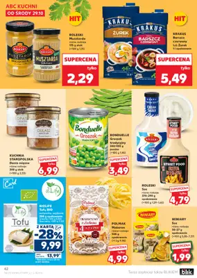 Kaufland - gazetka promocyjna Oferta Kaufland od środy 29.10 do środy 05.11 - strona 42 Kaufland - gazetka promocyjna Oferta Kaufland od środy 29.10 do środy 05.11 - strona 42