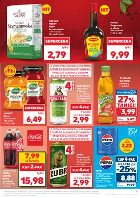 Kaufland - gazetka promocyjna Oferta Kaufland od środy 29.10 do środy 05.11 - strona 9 Kaufland - gazetka promocyjna Oferta Kaufland od środy 29.10 do środy 05.11 - strona 9