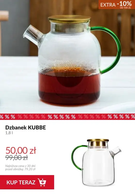 Homla - gazetka promocyjna Dodatkowe -10% przy zakupach od 100 zł od środy 29.10  - strona 6