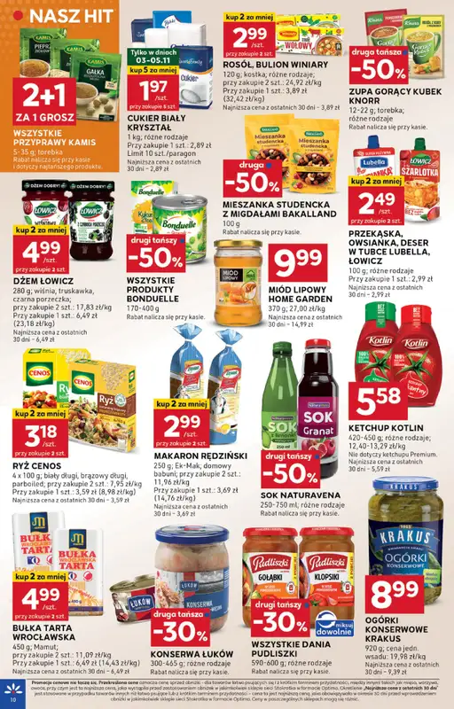 Stokrotka - gazetka promocyjna Gazetka Optima od czwartku 30.10 do środy 05.11 - strona 10
