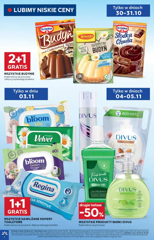Stokrotka - gazetka promocyjna Gazetka Optima od czwartku 30.10 do środy 05.11 - strona 4