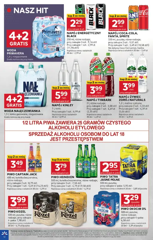 Stokrotka - gazetka promocyjna Gazetka Optima od czwartku 30.10 do środy 05.11 - strona 12