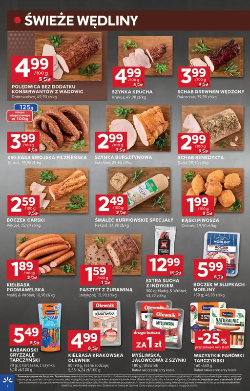 Stokrotka - gazetka promocyjna Gazetka Optima   - strona 2