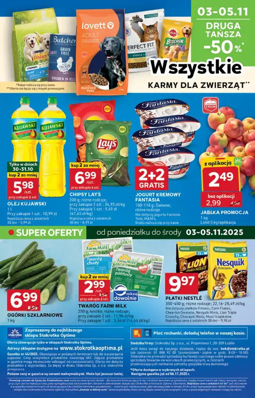 Stokrotka - gazetka promocyjna Gazetka Optima od czwartku 30.10 do środy 05.11 - strona 16