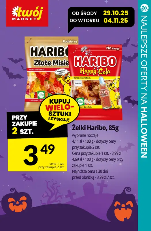#Halloween - gazetka promocyjna Najlepsze oferty na HALLOWEEN od środy 29.10 do piątku 31.10 - strona 7