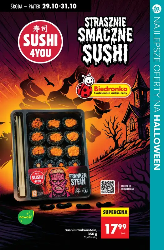 #Halloween - gazetka promocyjna Najlepsze oferty na HALLOWEEN od środy 29.10 do piątku 31.10 - strona 3
