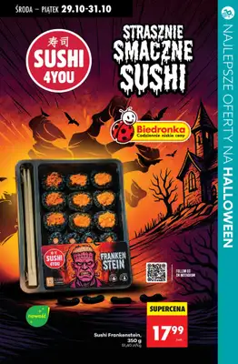#Halloween - gazetka promocyjna Najlepsze oferty na HALLOWEEN od środy 29.10 do piątku 31.10 - strona 3 #Halloween - gazetka promocyjna Najlepsze oferty na HALLOWEEN od środy 29.10 do piątku 31.10 - strona 3