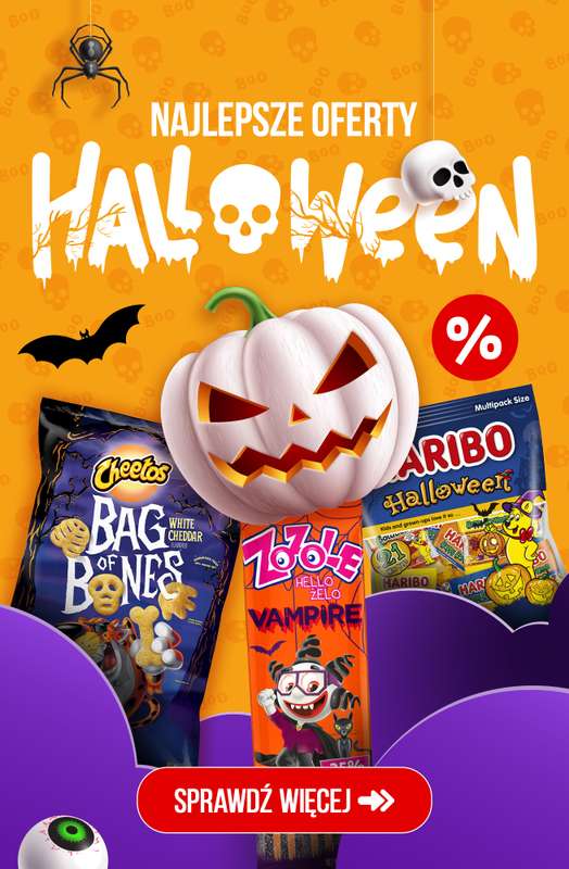 #Halloween - gazetka promocyjna Najlepsze oferty na HALLOWEEN od 艣rody 29.10 do pi膮tku 31.10 #Halloween - gazetka promocyjna Najlepsze oferty na HALLOWEEN od 艣rody 29.10 do pi膮tku 31.10