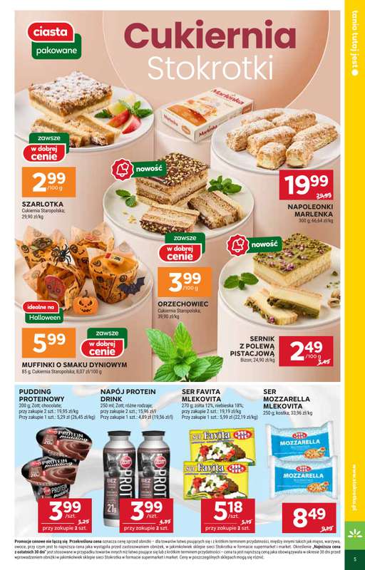 Stokrotka - gazetka promocyjna Gazetka Market od czwartku 30.10 do 艣rody 05.11 - strona 5 Stokrotka - gazetka promocyjna Gazetka Market od czwartku 30.10 do 艣rody 05.11 - strona 5