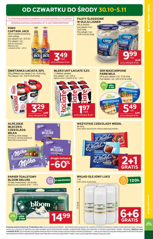 Stokrotka - gazetka promocyjna Gazetka Market   - strona 3