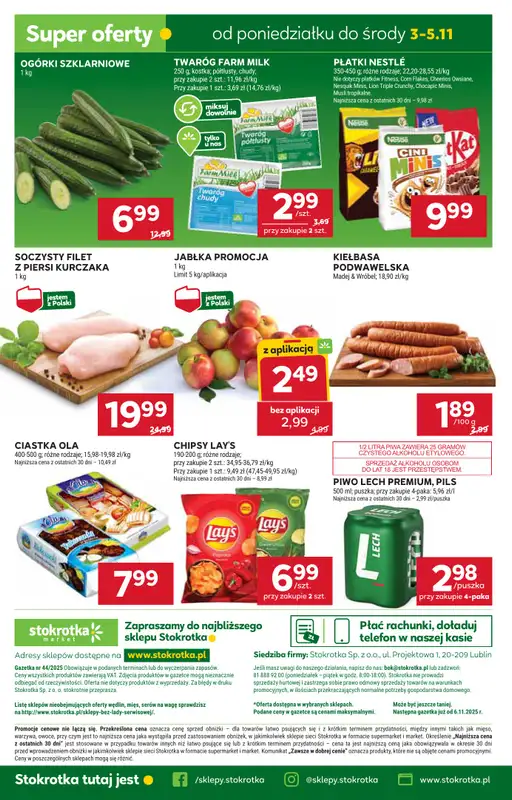Stokrotka - gazetka promocyjna Gazetka Market od czwartku 30.10 do środy 05.11 - strona 28