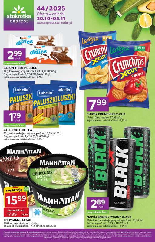 Stokrotka - gazetka promocyjna Gazetka Express od czwartku 30.10 do 艣rody 05.11 Stokrotka - gazetka promocyjna Gazetka Express od czwartku 30.10 do 艣rody 05.11