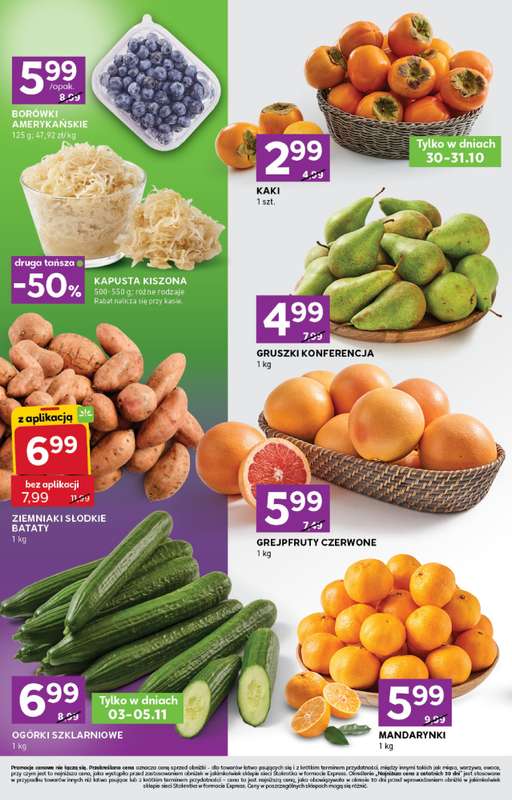 Stokrotka - gazetka promocyjna Gazetka Express od czwartku 30.10 do 艣rody 05.11 - strona 2 Stokrotka - gazetka promocyjna Gazetka Express od czwartku 30.10 do 艣rody 05.11 - strona 2