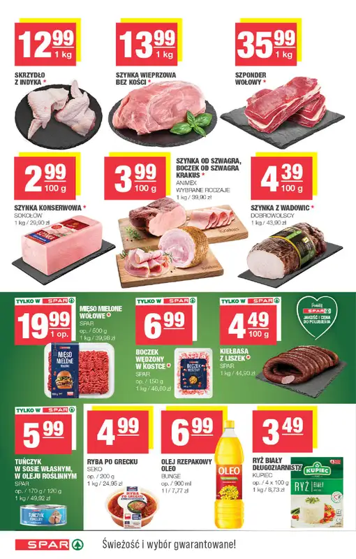 SPAR - gazetka promocyjna Gazetka Spar od środy 05.11 do niedzieli 16.11 - strona 4