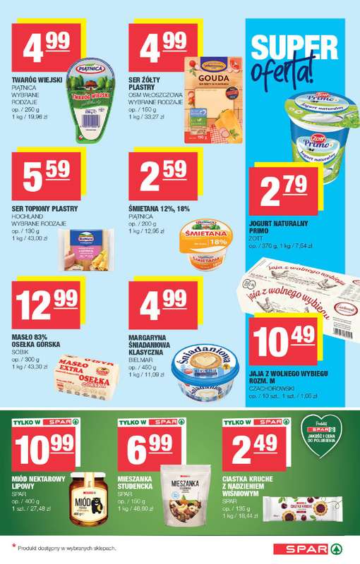 SPAR - gazetka promocyjna Gazetka Spar od środy 05.11 do niedzieli 16.11 - strona 3